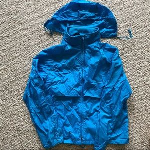 Eddie Bauer Vintage Mens Blue Med windbreaker
